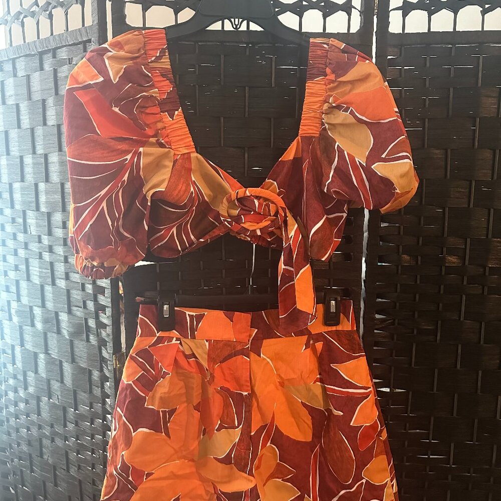 COPY - Zara matching short and top set